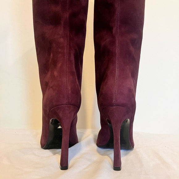 Schutz Cate Curve 100mm Nubuck Boots - Picture 7 of 10